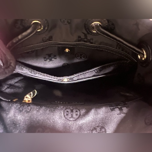 Tory Burch Virginia Backpack in Black main image 5